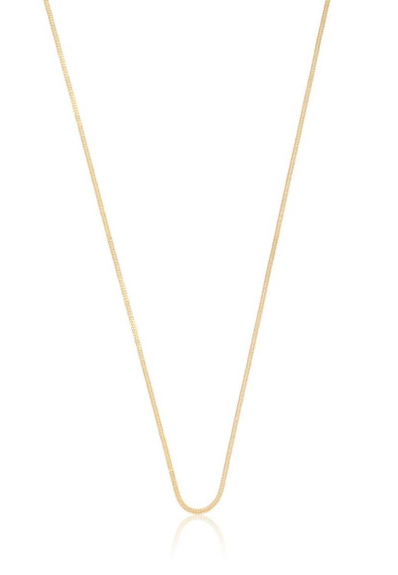 Collier Fuchsschwanz Gelbgold 750, 0.7mm, 42cm Damen Gelbgold 42cm von MUAU Schmuck