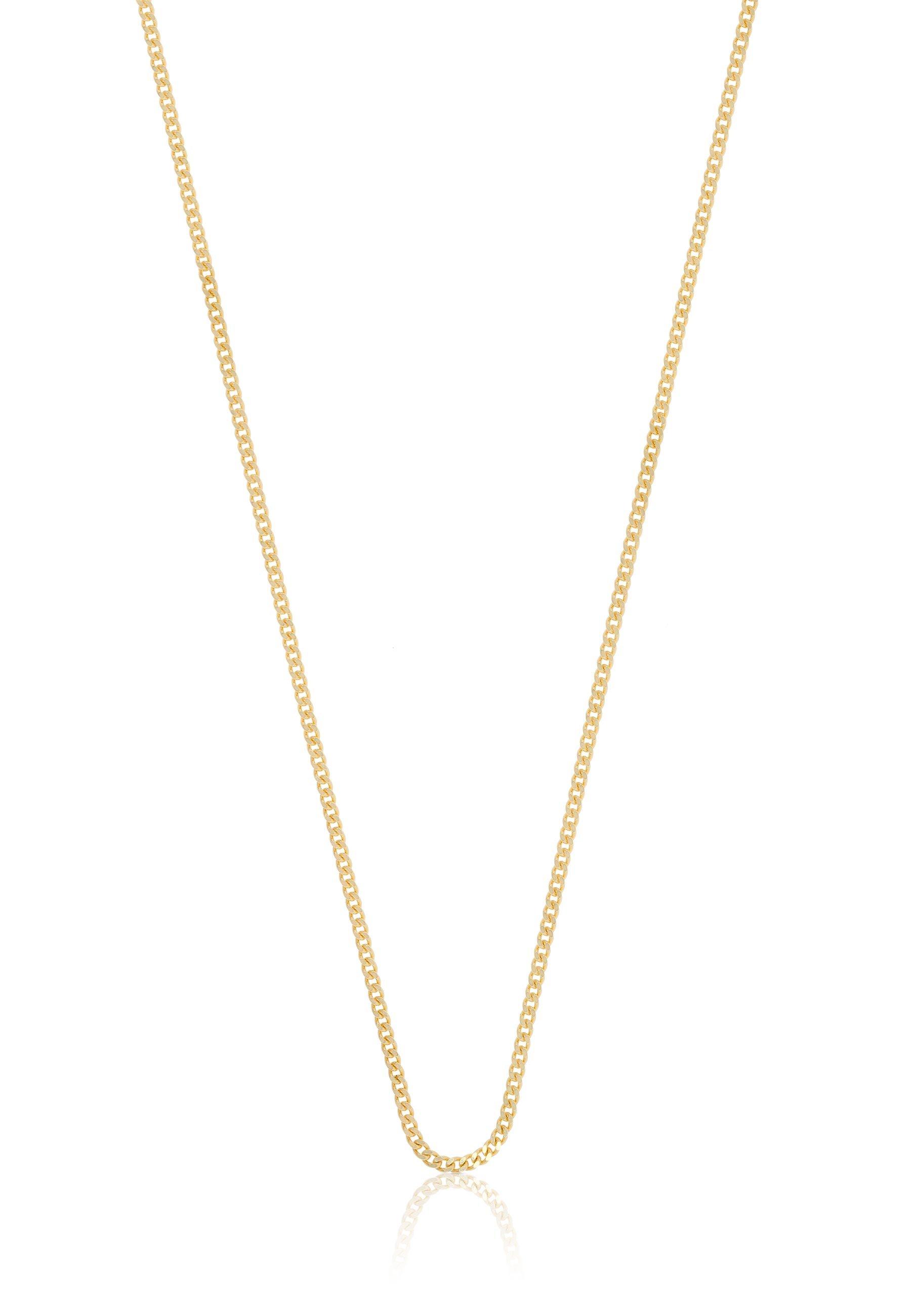 Collier Panzer Gelbgold 750, 1.2mm, 60cm Damen Gelbgold 60.5CM von MUAU Schmuck