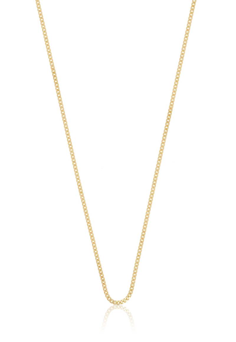 Collier Panzer Gelbgold 750, 1.2mm, 42cm Damen Gelbgold 42cm von MUAU Schmuck