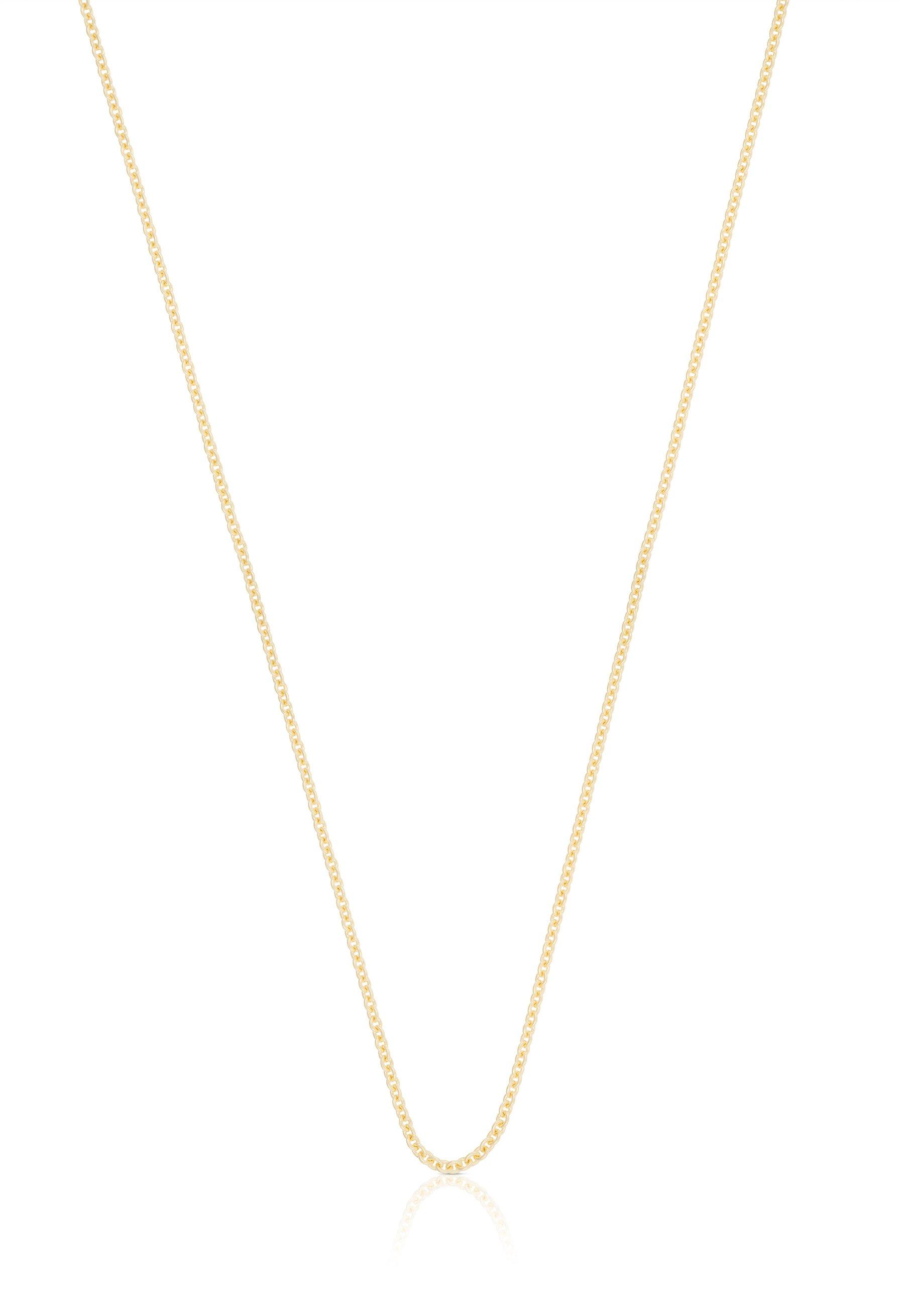 Collier Rundanker Gelbgold 375, 1.3mm, 40cm Damen Gelbgold 40cm von MUAU Schmuck