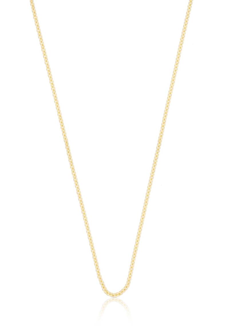 Collier Rundanker Gelbgold 375, 1.7mm, 40cm Damen Gelbgold 40cm von MUAU Schmuck