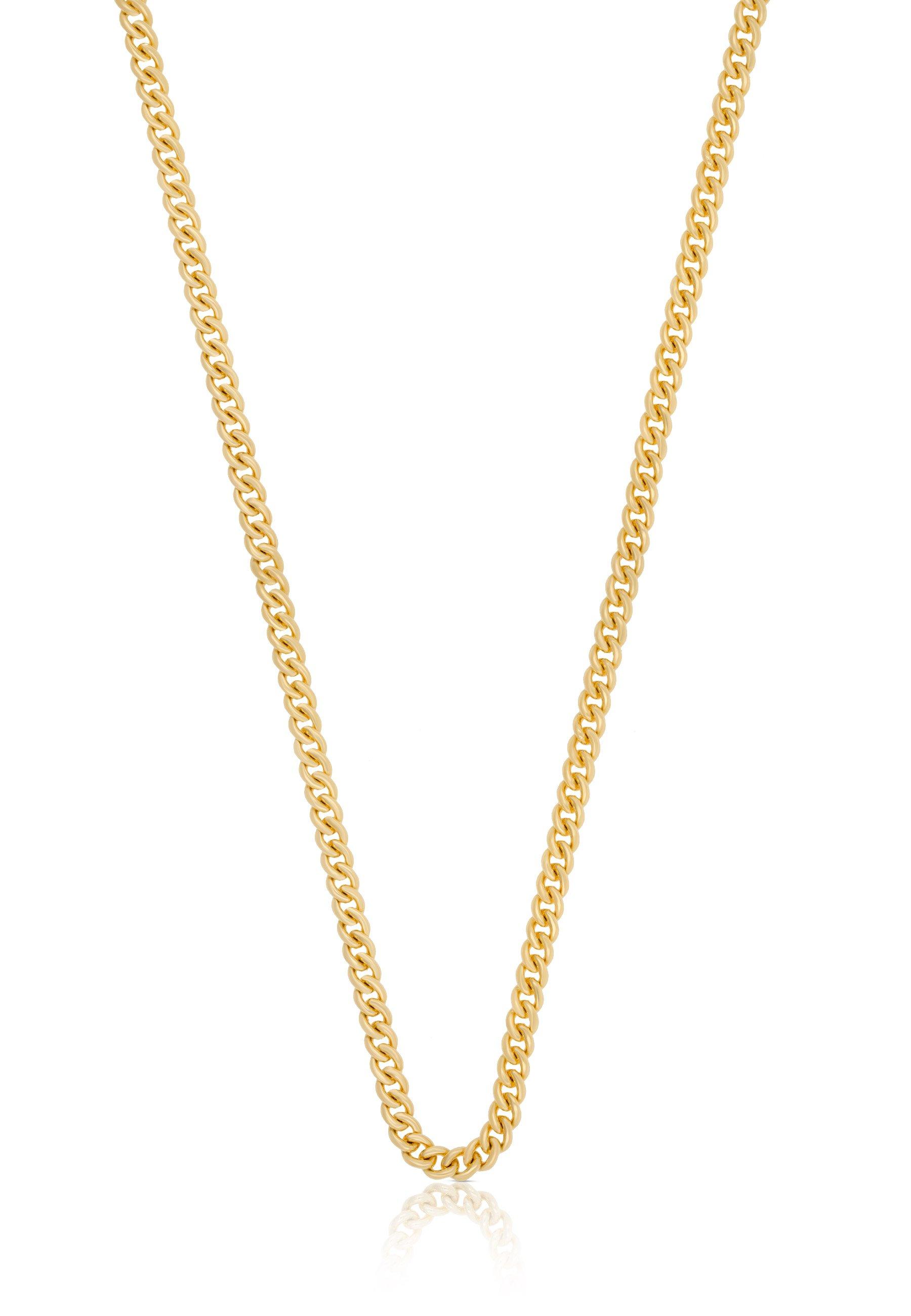 Collier Rundanker Gelbgold 750, 1.1mm, 38cm Damen Gelbgold 38cm von MUAU Schmuck