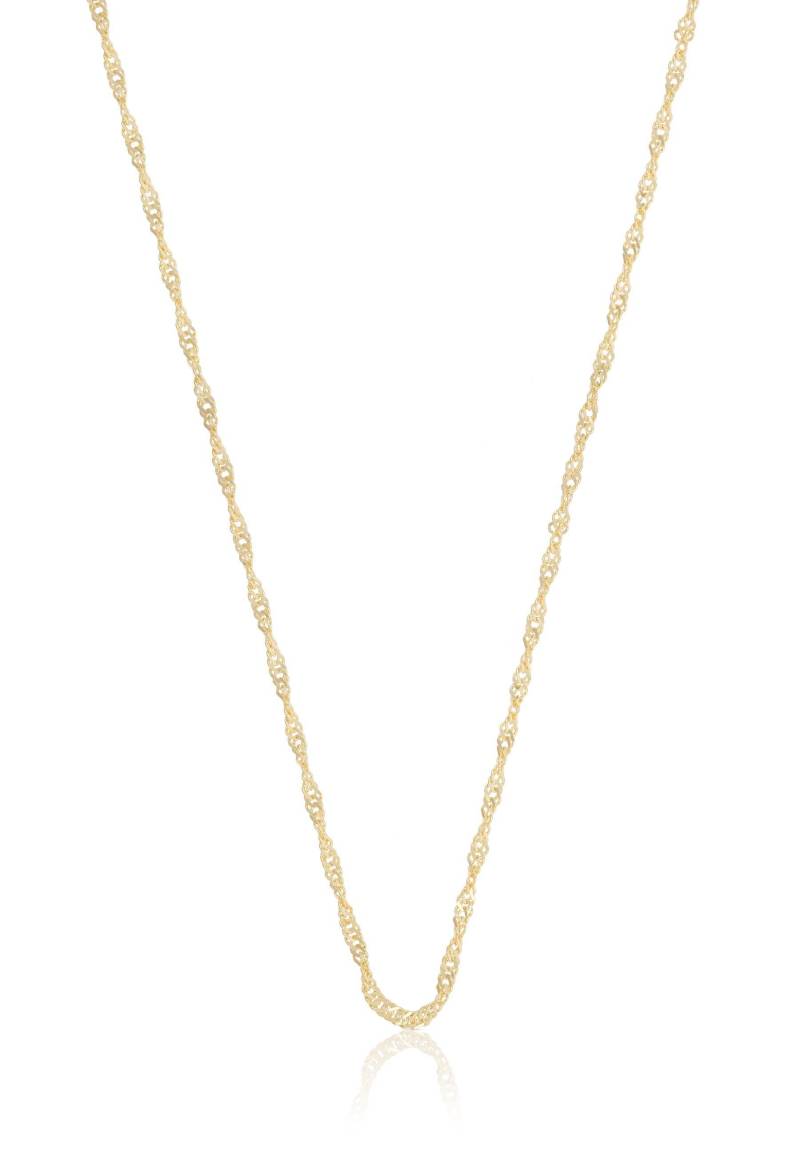 Collier Singapur Gelbgold 750, 1.5mm, 45cm Damen Gelbgold 45cm von MUAU Schmuck