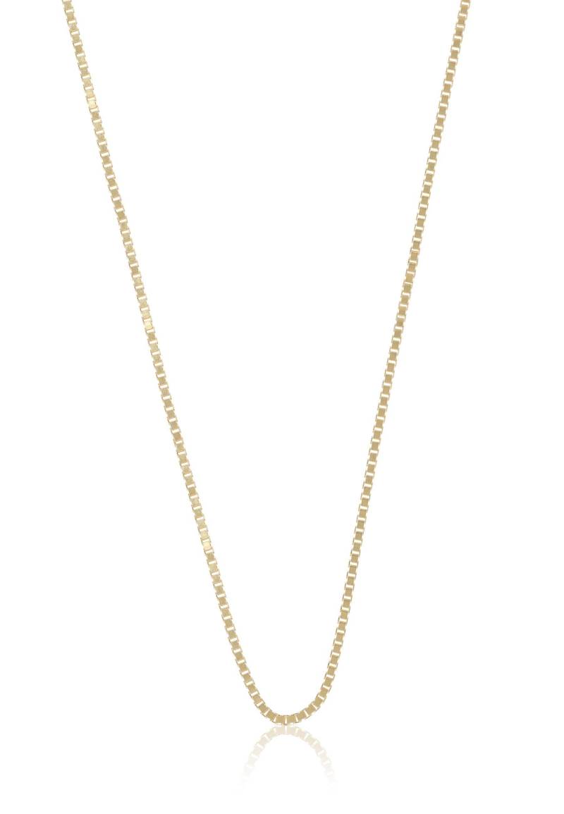 Collier Venezianer Gelbgold 375, 1.1mm, 38cm Damen Gelbgold 38cm von MUAU Schmuck