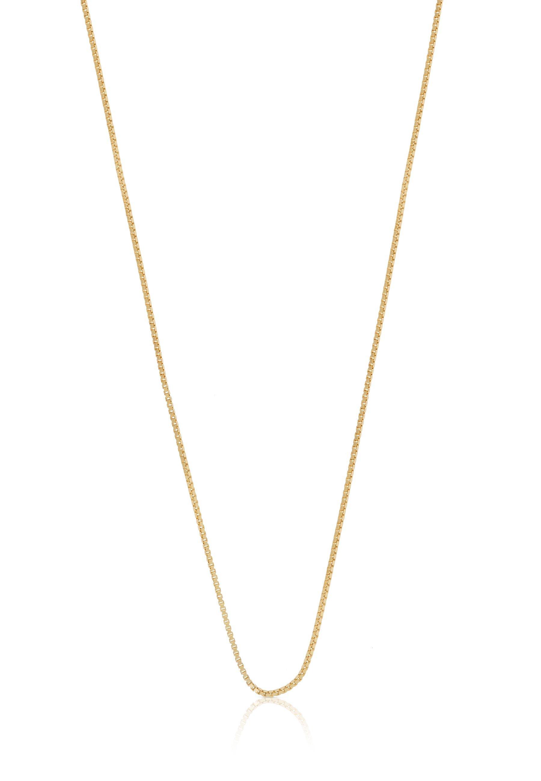 Collier Venezianer Gelbgold 750, 0.6mm, 40cm Damen Gelbgold 40cm von MUAU Schmuck