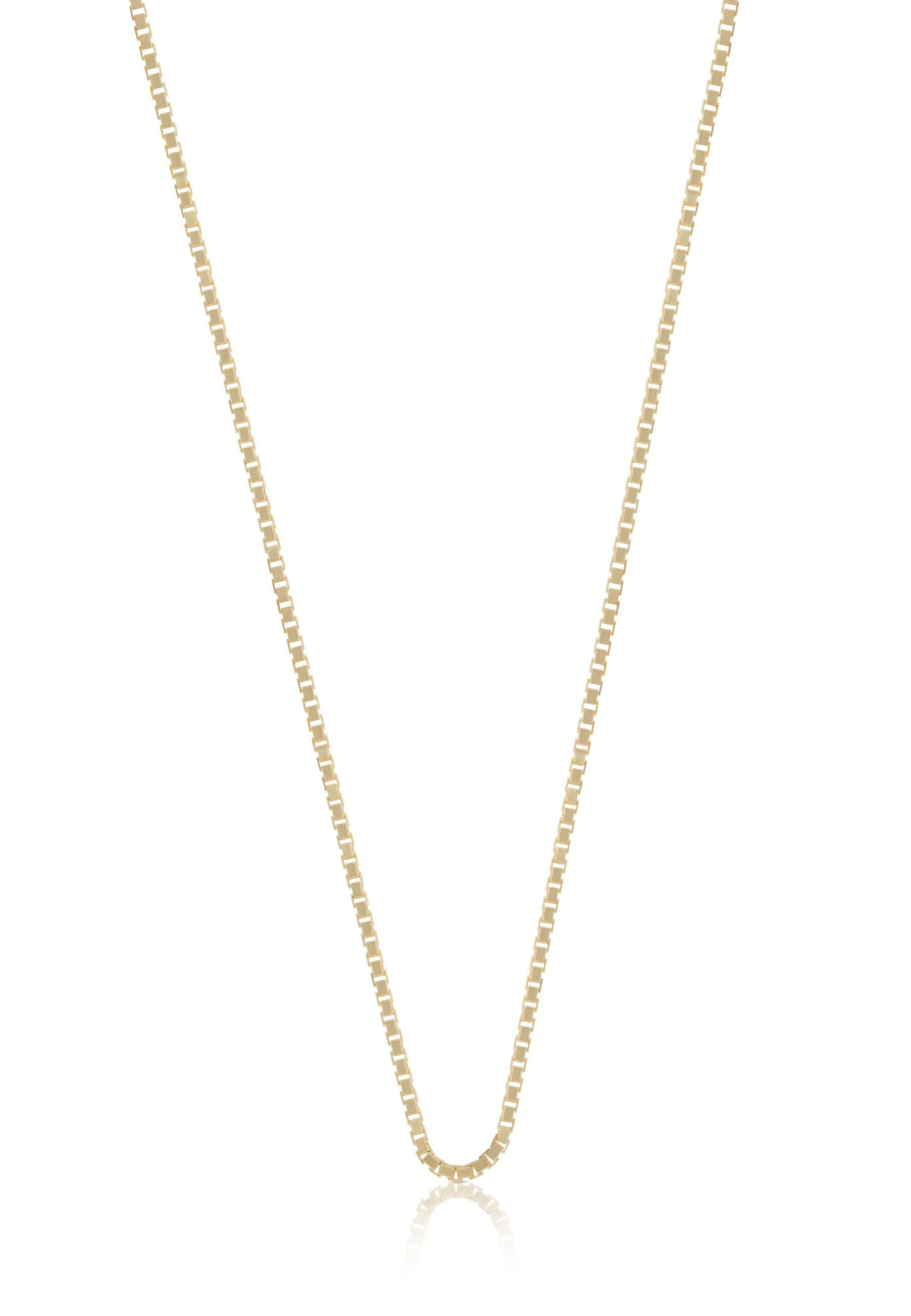 Collier Venezianer Gelbgold 750, 1.4mm, 40cm Damen Gelbgold 40cm von MUAU Schmuck