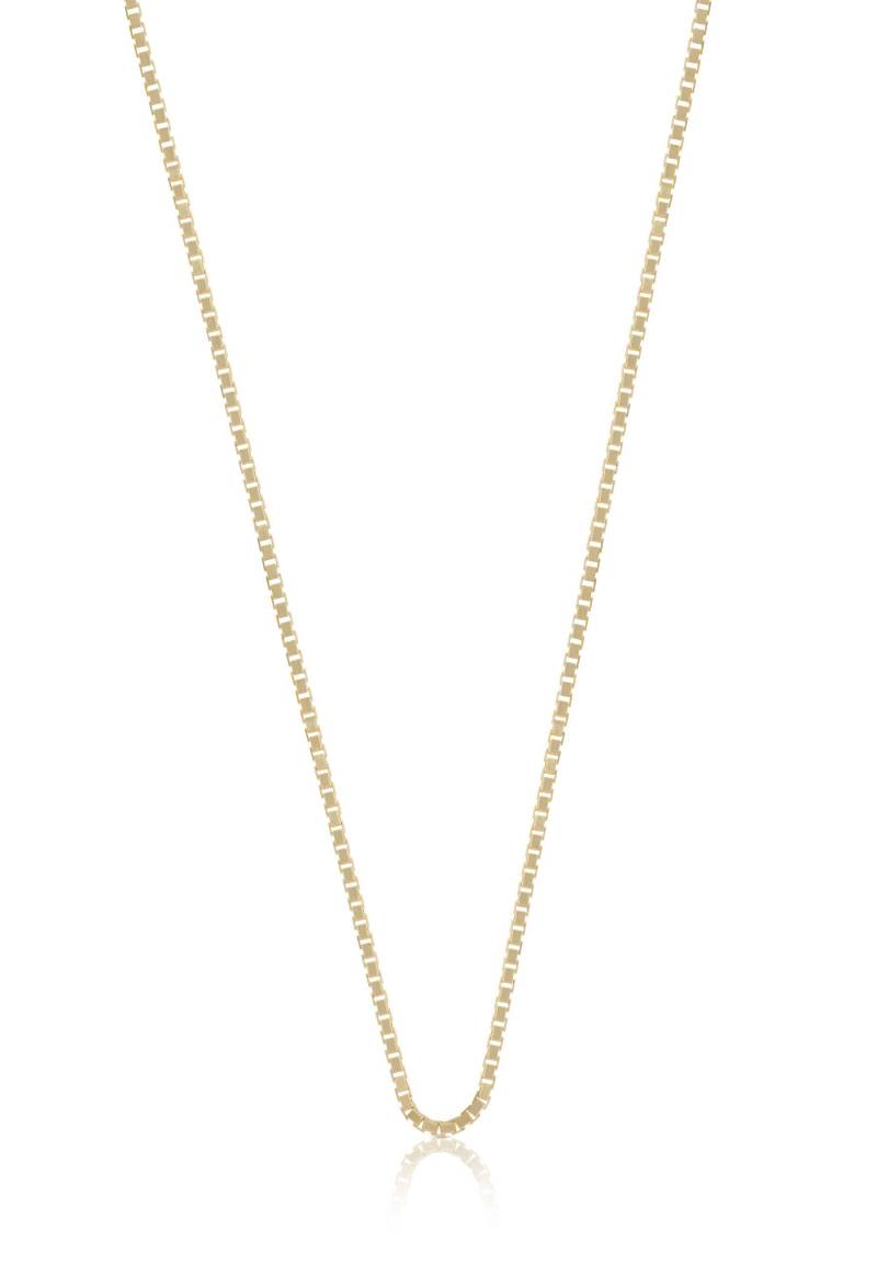 Collier Venezianer Gelbgold 750, 1.4mm, 40cm Damen Gelbgold 40cm von MUAU Schmuck