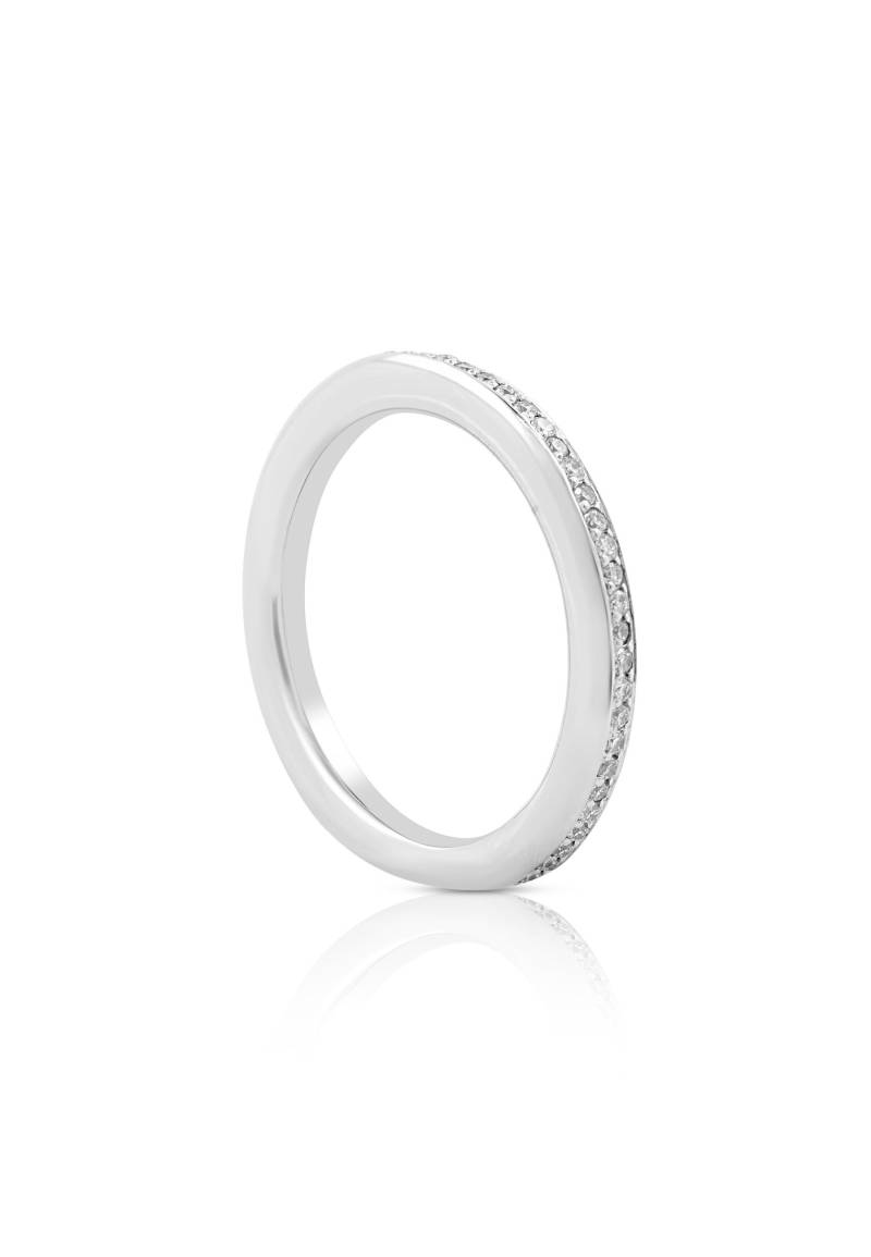 Mémoire Ring Diamant 0.30ct. Weissgold 750 Damen Silber 52 von MUAU Schmuck