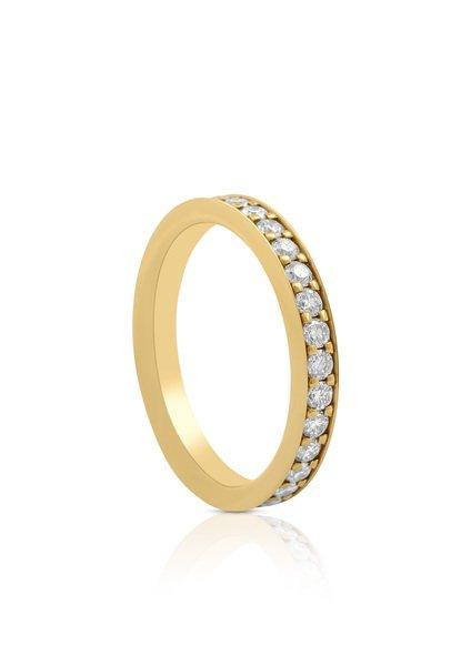 Mémoire Ring Diamant 1.00ct. Gelbgold 750 Damen Gelbgold 51 von MUAU Schmuck