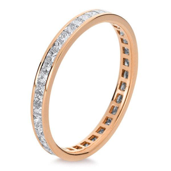 Mémoire-ring 750/18k Rotgold Diamant 0.89ct. Damen Gold ONE SIZE von MUAU Schmuck