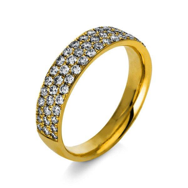 Ring 750/18k Gelbgold Diamant 0.87ct. Damen Gelbgold ONE SIZE von MUAU Schmuck