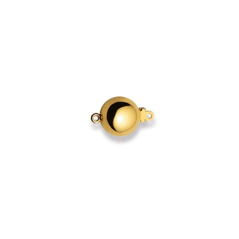 Verschluss Gelbgold 750, 12x18mm Damen Gelbgold ONE SIZE von MUAU Schmuck