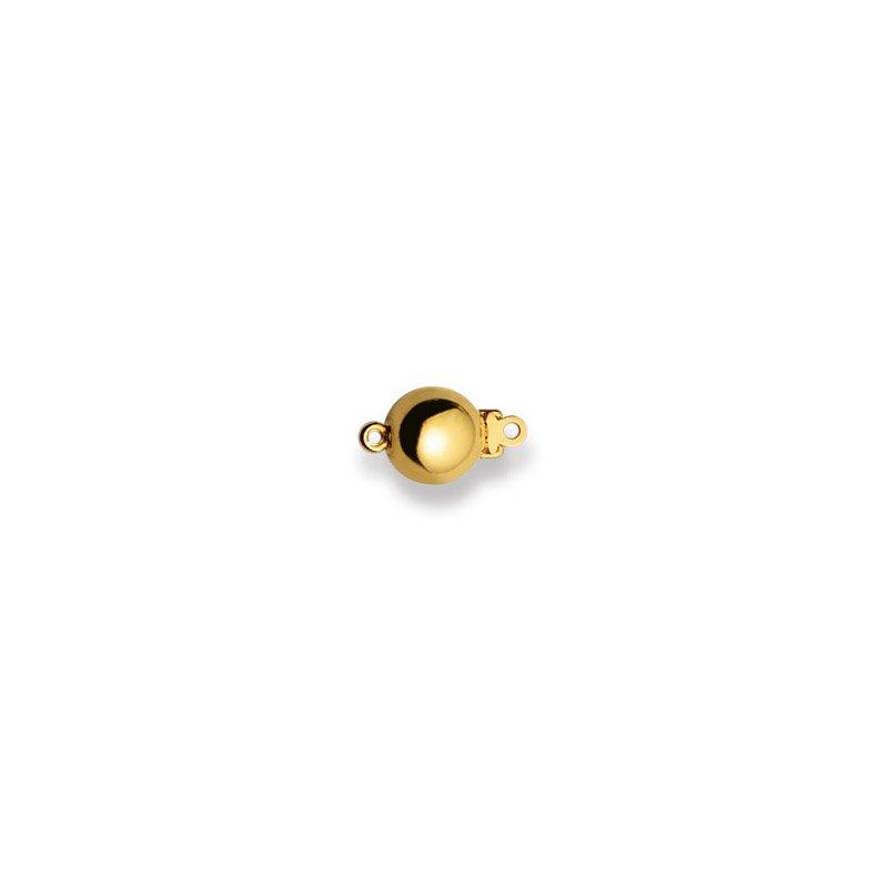 Verschluss Gelbgold 750, 8x13mm Damen Gelbgold ONE SIZE von MUAU Schmuck