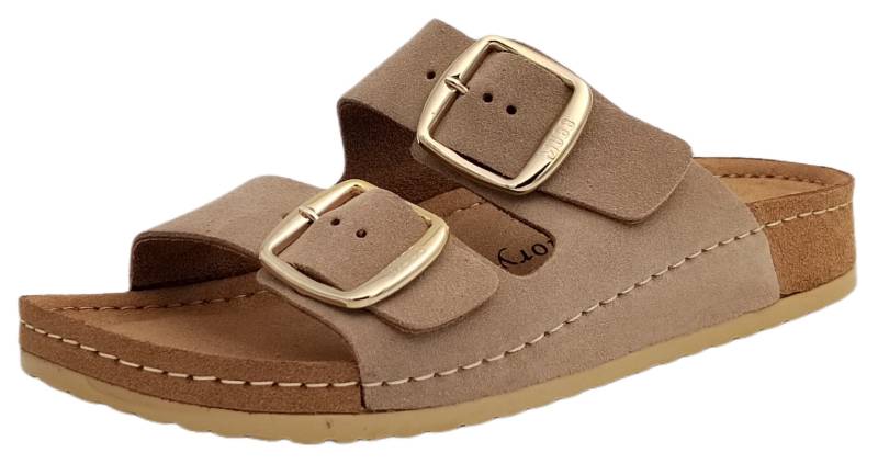 MUBB Pantolette, Basic, Sommerschuh, Schlappen, Hausschuh in Weite G = weit von MUBB