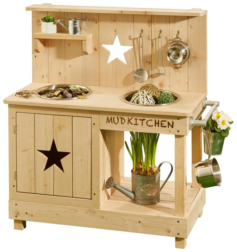 MUDDY BUDDY® Outdoor-Spielküche »Adventurer Star«, Matschküche, natur; FSC® - schützt Wald - weltweit von MUDDY BUDDY®