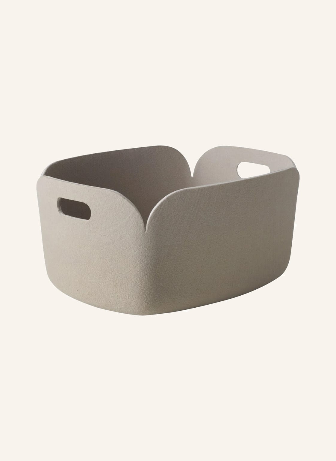 Muuto Dekokorb Restore beige von MUUTO