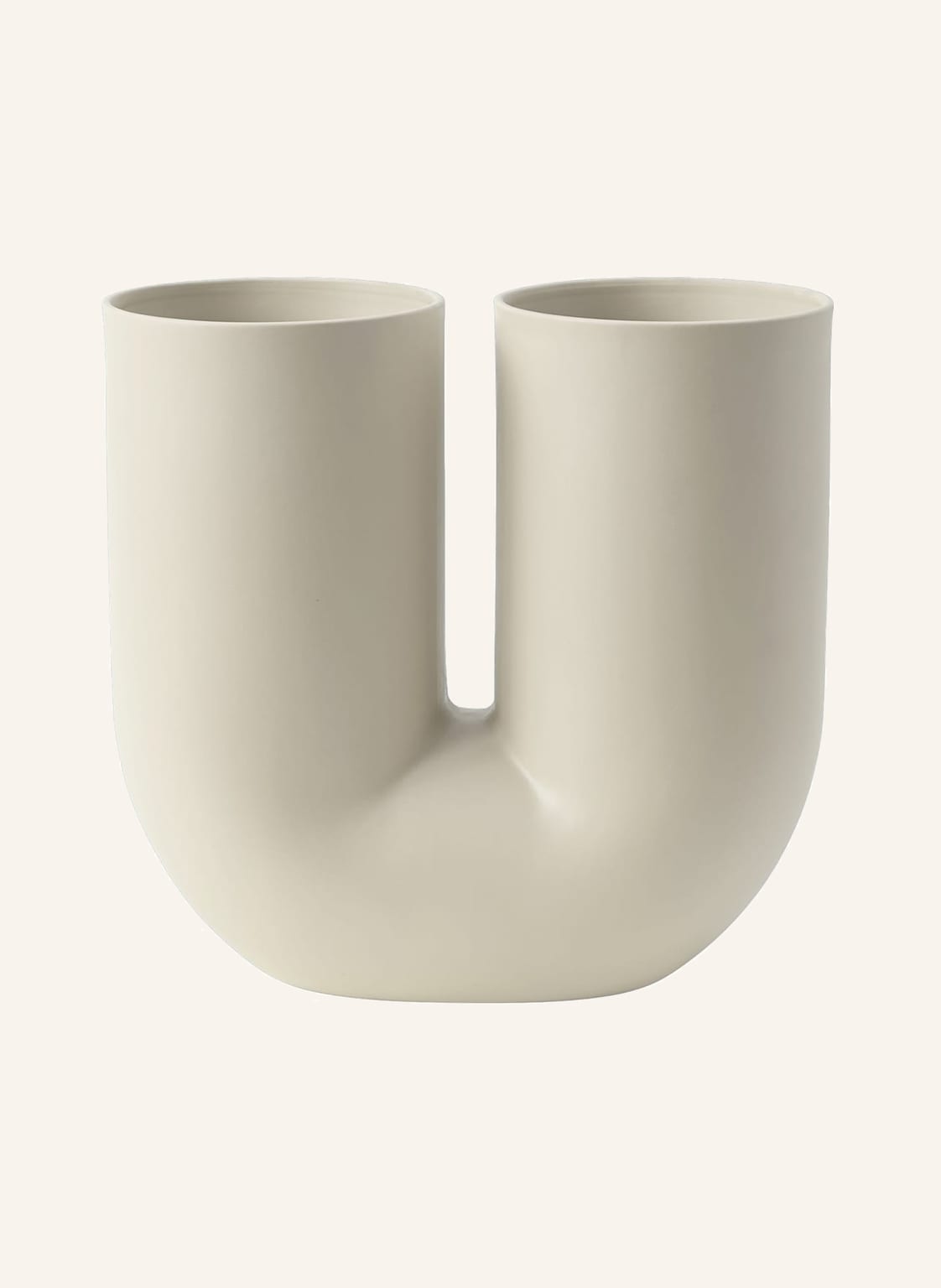 Muuto Vase Kink beige von MUUTO