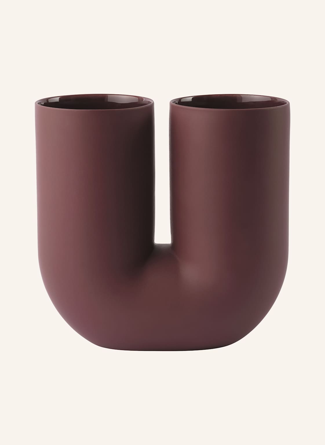 Muuto Vase Kink rot von MUUTO