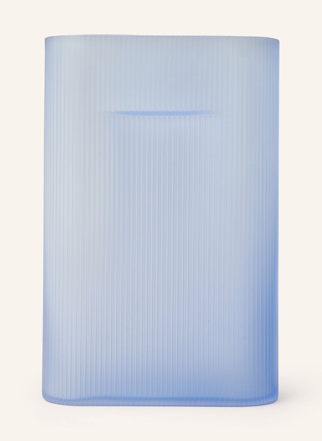 Muuto Vase Ridge blau