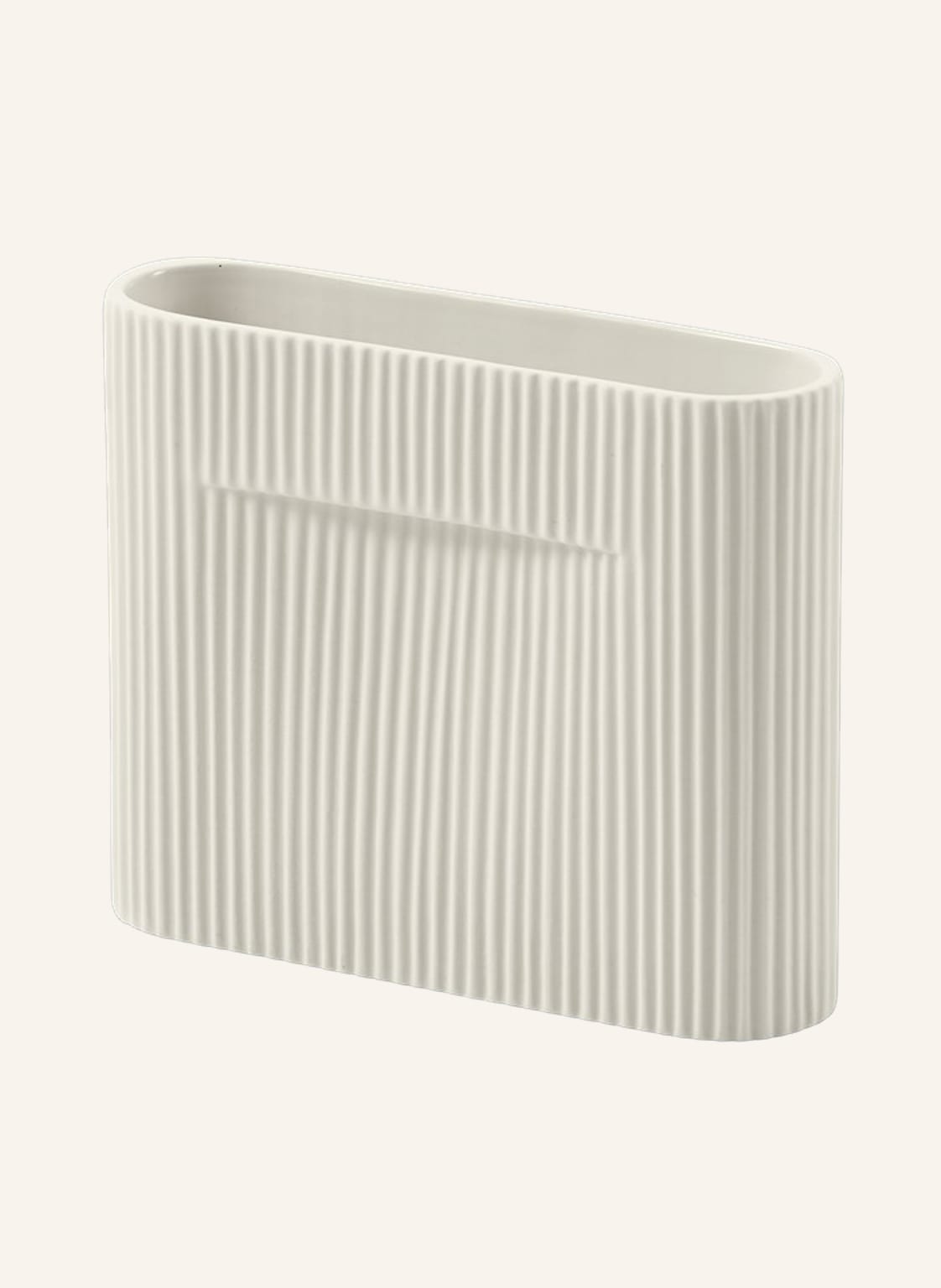 Muuto Vase Ridge weiss von MUUTO