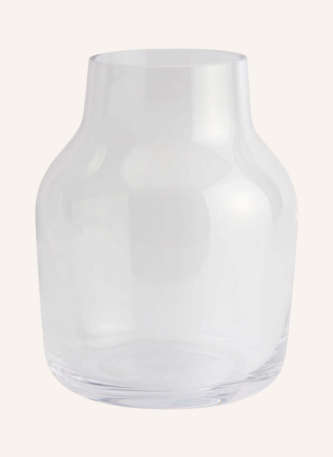 Muuto Vase Silent transparent von MUUTO