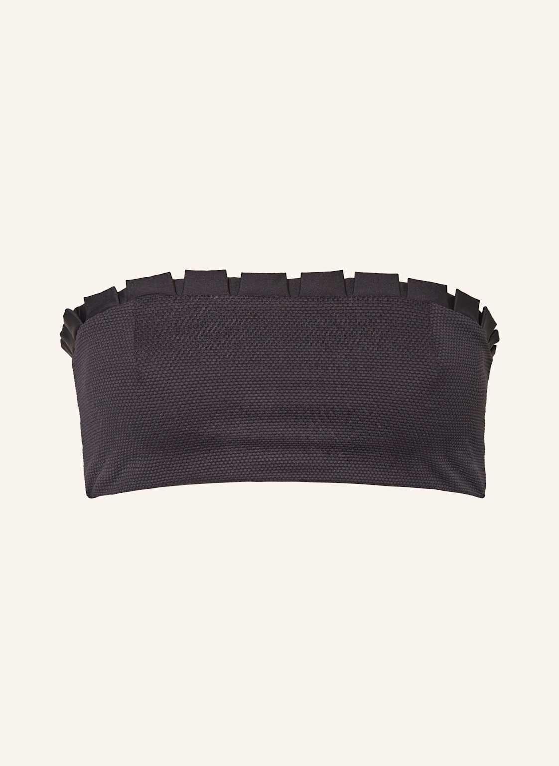 Mymarini Bandeau-Bikini-Top Top No. 2 Mit Uv-Schutz 50+ schwarz von MYMARINI