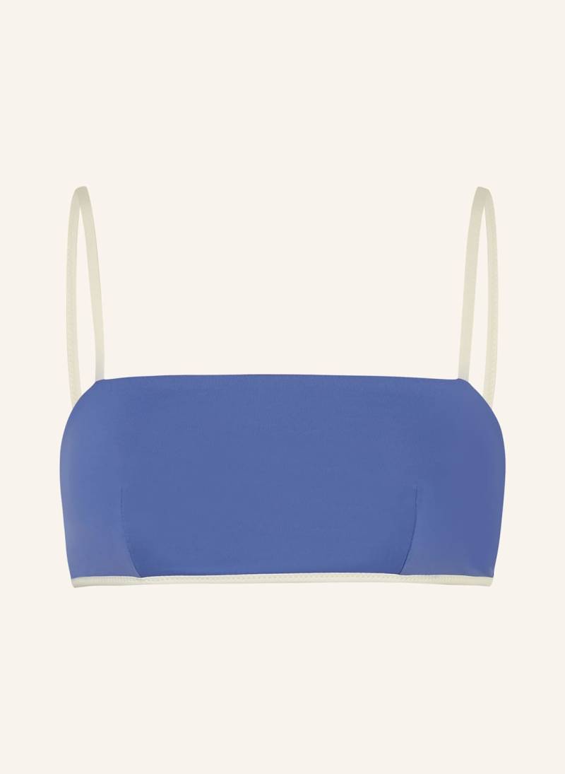 Mymarini Bustier-Bikini-Top  Easy Top Zum Wenden Mit Uv-Schutz 50+ blau von MYMARINI