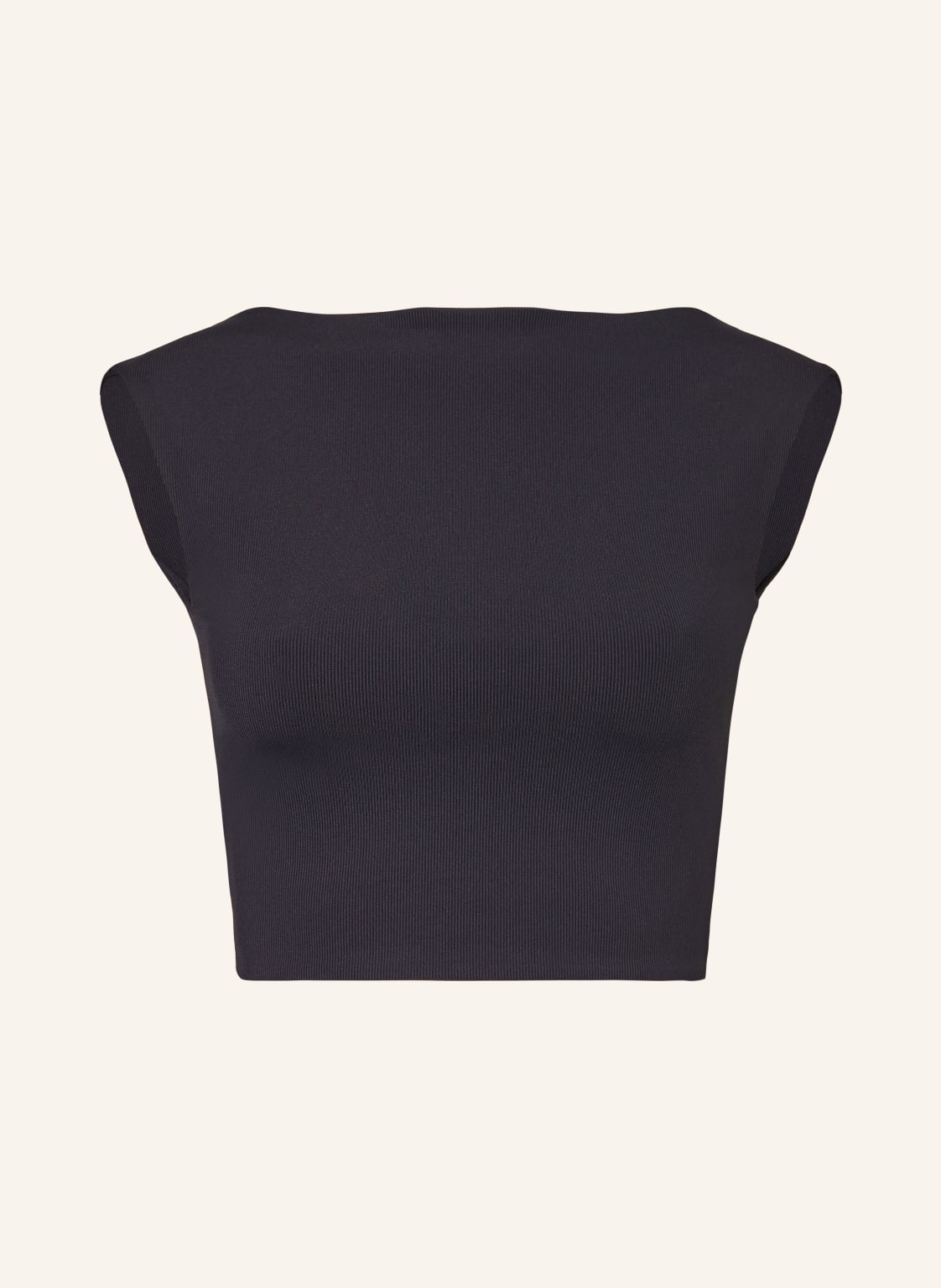 Mymarini Cropped-Top Sea schwarz von MYMARINI