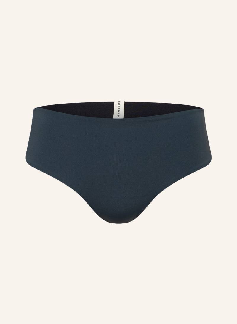 Mymarini High-Waist-Bikini-Hose Cheeky Zum Wenden Mit Uv-Schutz 50+ schwarz von MYMARINI