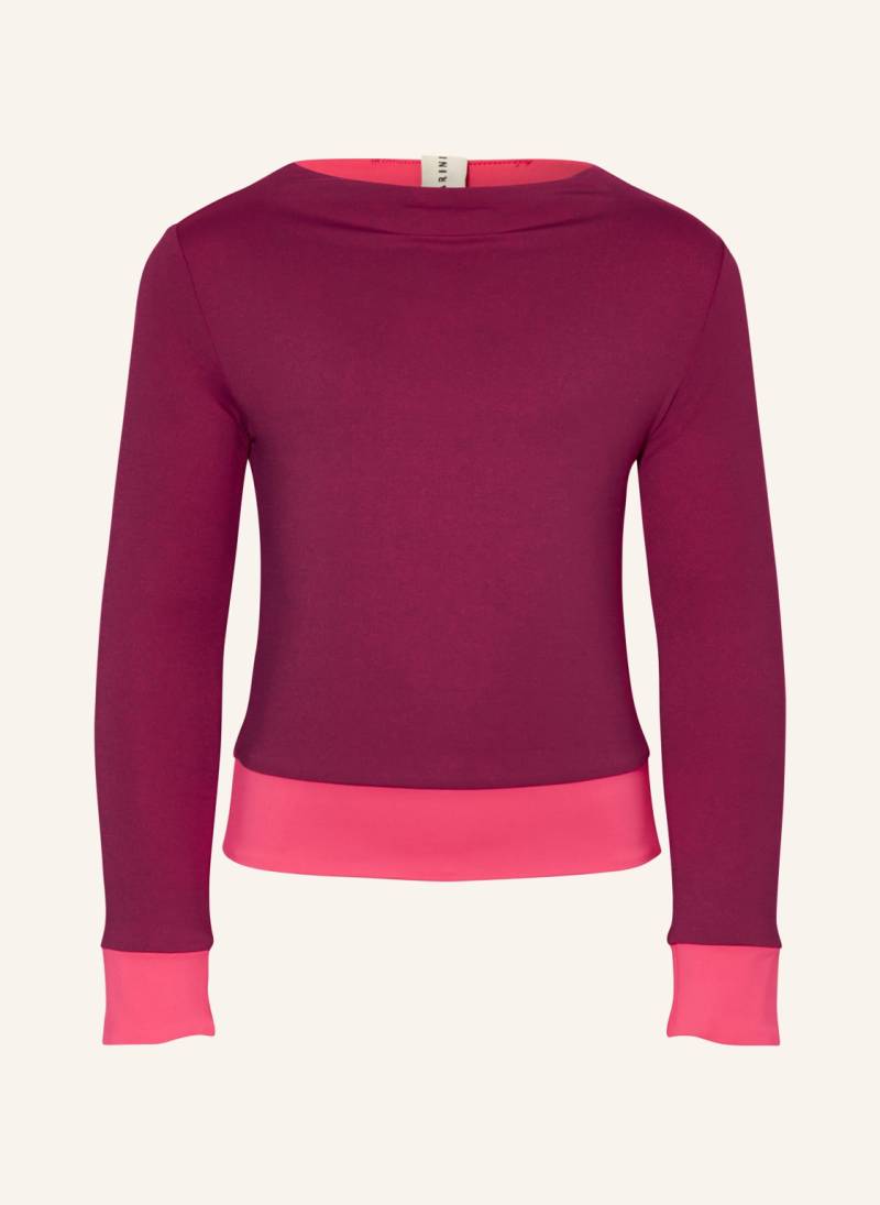 Mymarini Longsleeve Surfshirt Zum Wenden Mit Uv-Schutz 50+ pink von MYMARINI