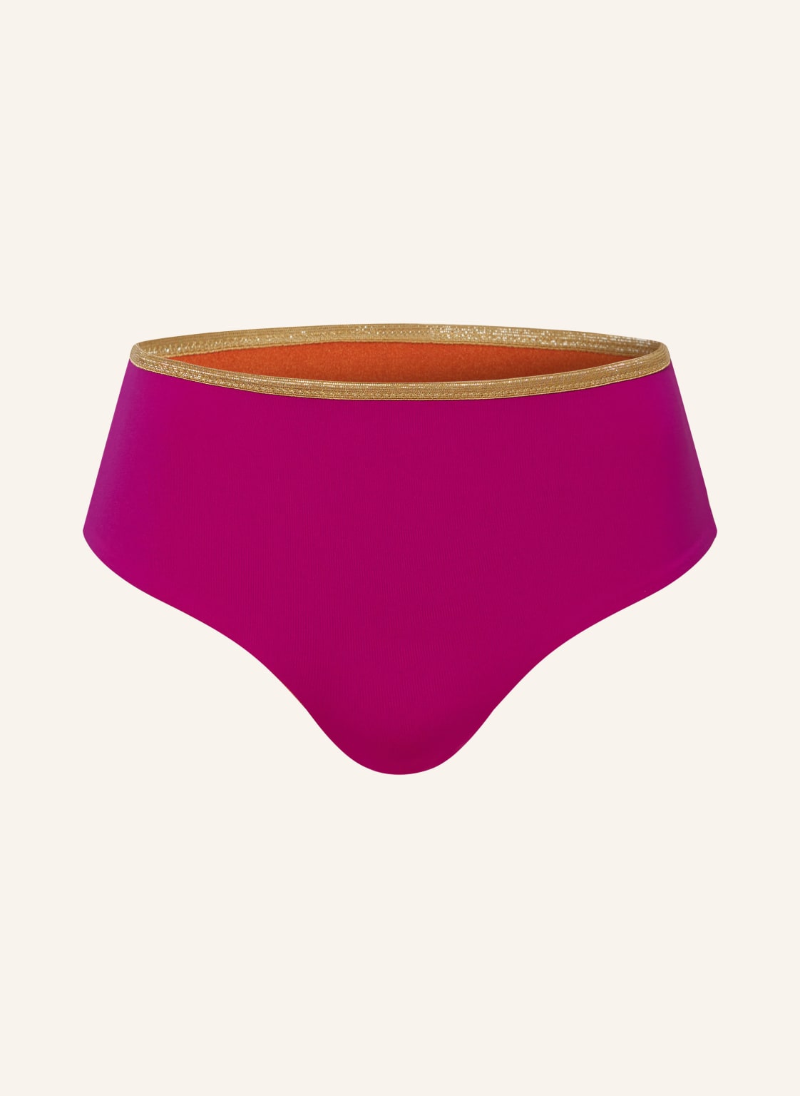 Mymarini Panty-Bikini-Hose Shine Zum Wenden Mit Uv-Schutz 50+ pink von MYMARINI