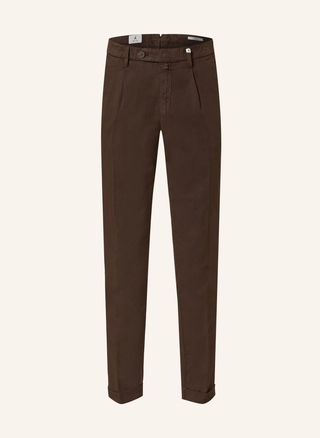 Myths Chino Slim Fit braun von MYTHS