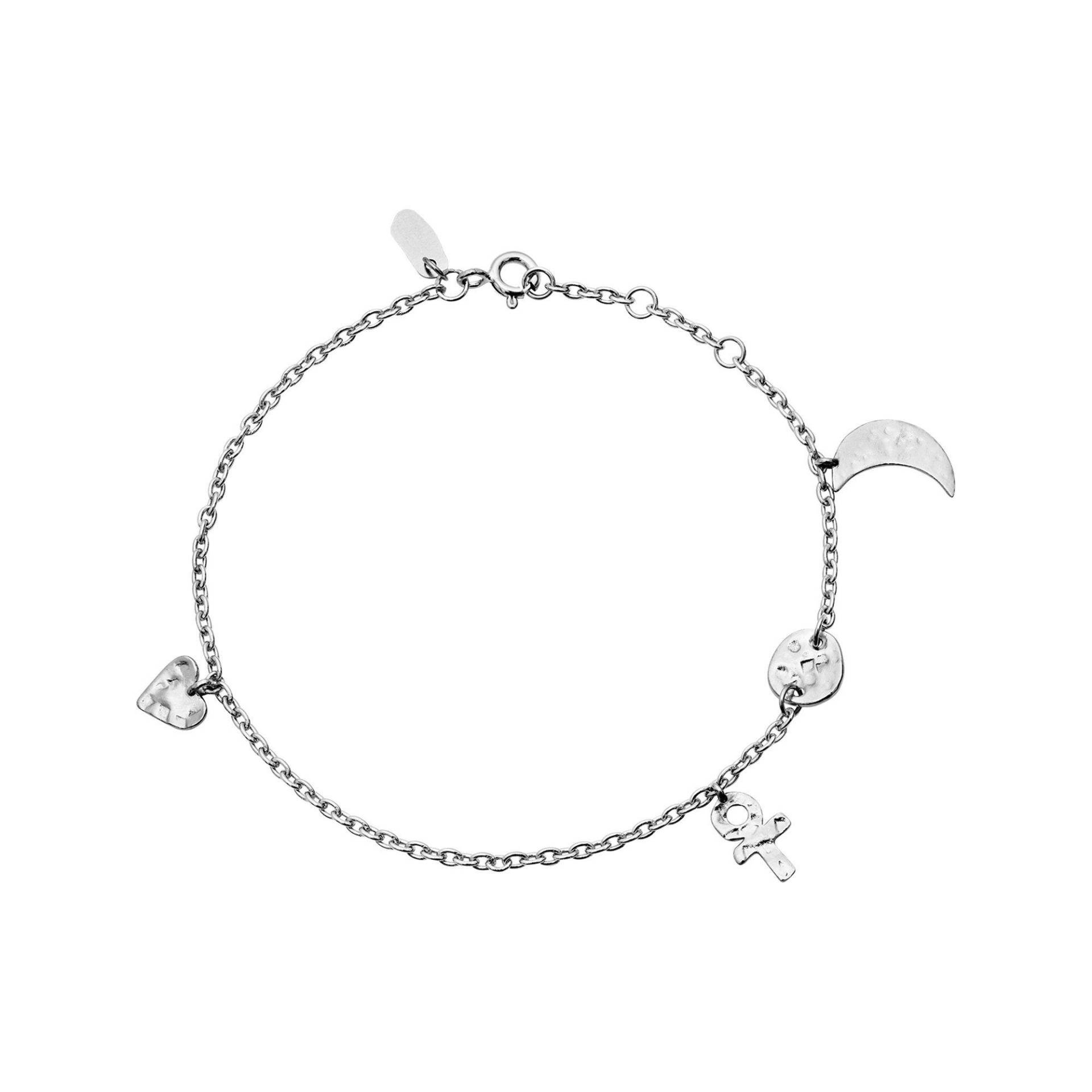 Armband Damen Silber ONE SIZE von Maanesten