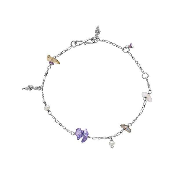 Armband Damen Silber Verstellbar von Maanesten