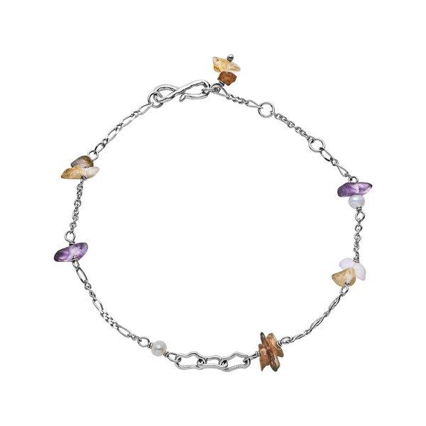 Armband Damen Silber Verstellbar von Maanesten