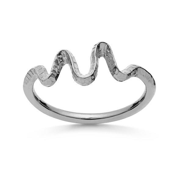 Ring Damen Silber 49 von Maanesten