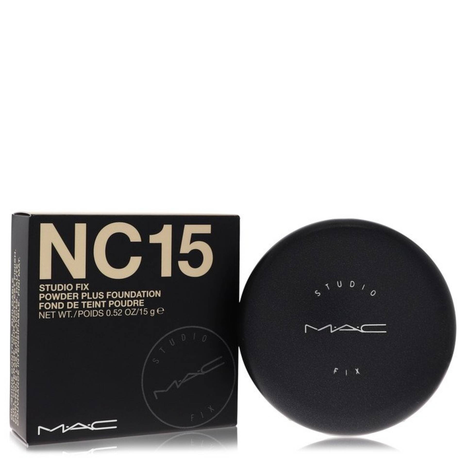 Mac Studio Fix Powder Plus Foundation NC15 fair beige with SPF15 Protection 16 ml von Mac