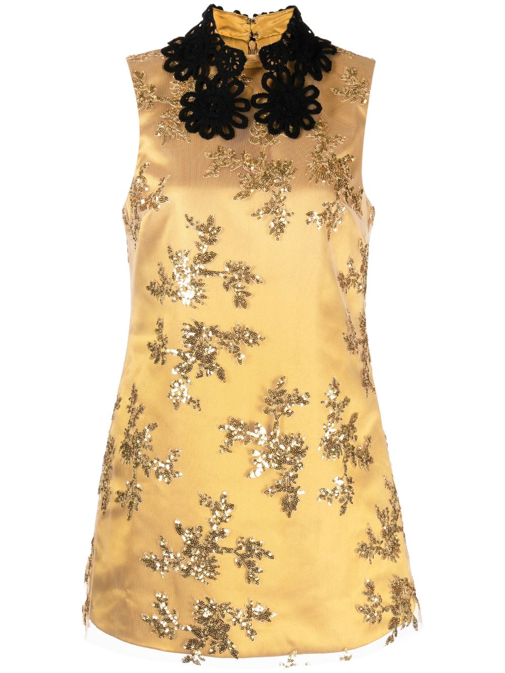 Macgraw Repertoire sequin-embellished mini dress - Gold von Macgraw