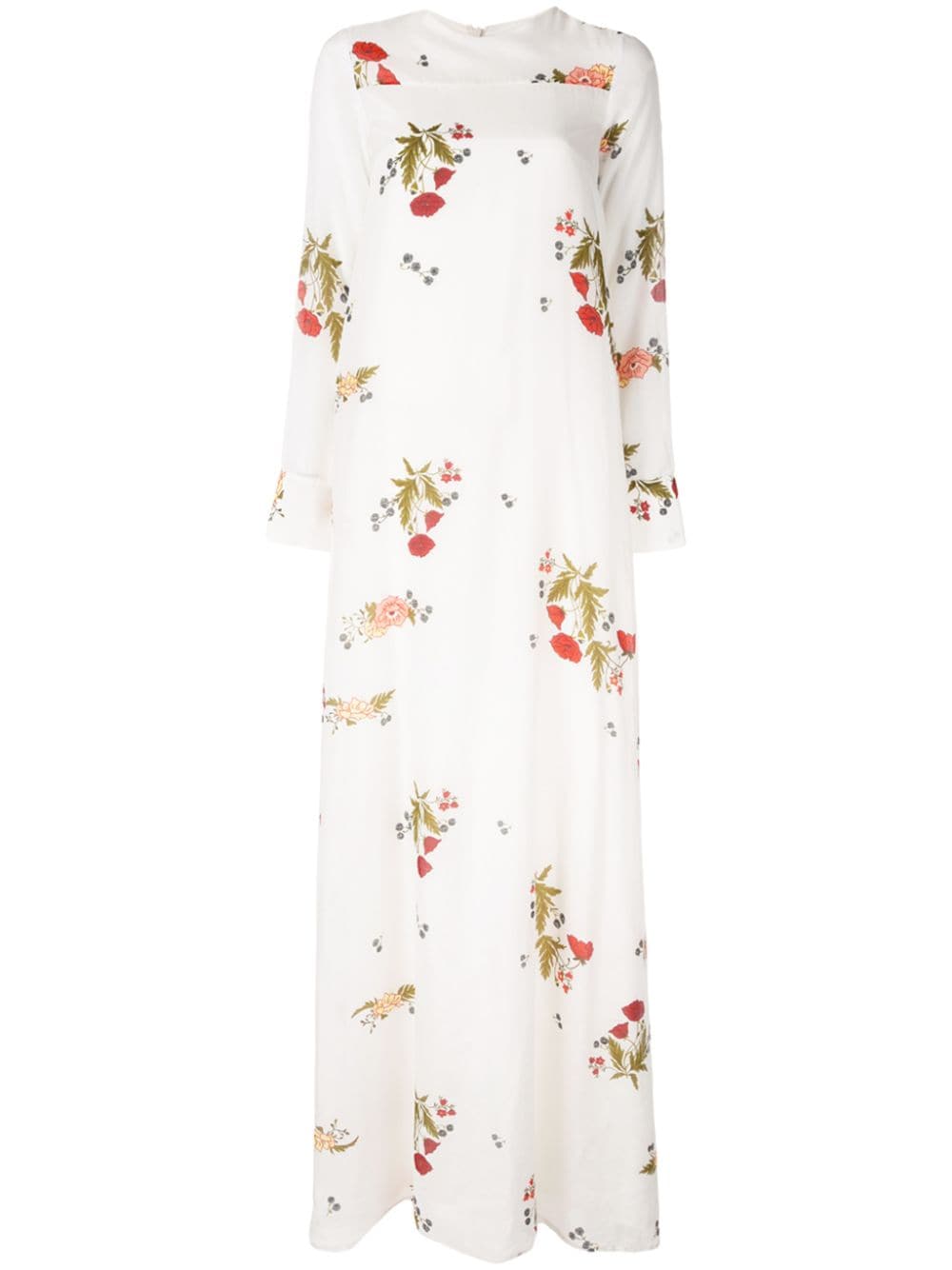 Macgraw Soiree floral print dress - White von Macgraw