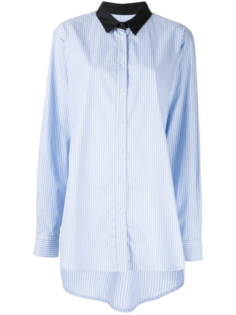 Macgraw Truth striped shirt - Blue von Macgraw