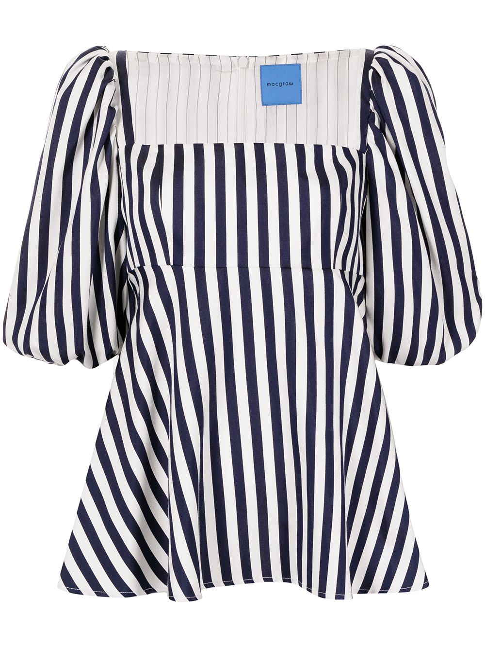 Macgraw Vienna striped top - Blue von Macgraw