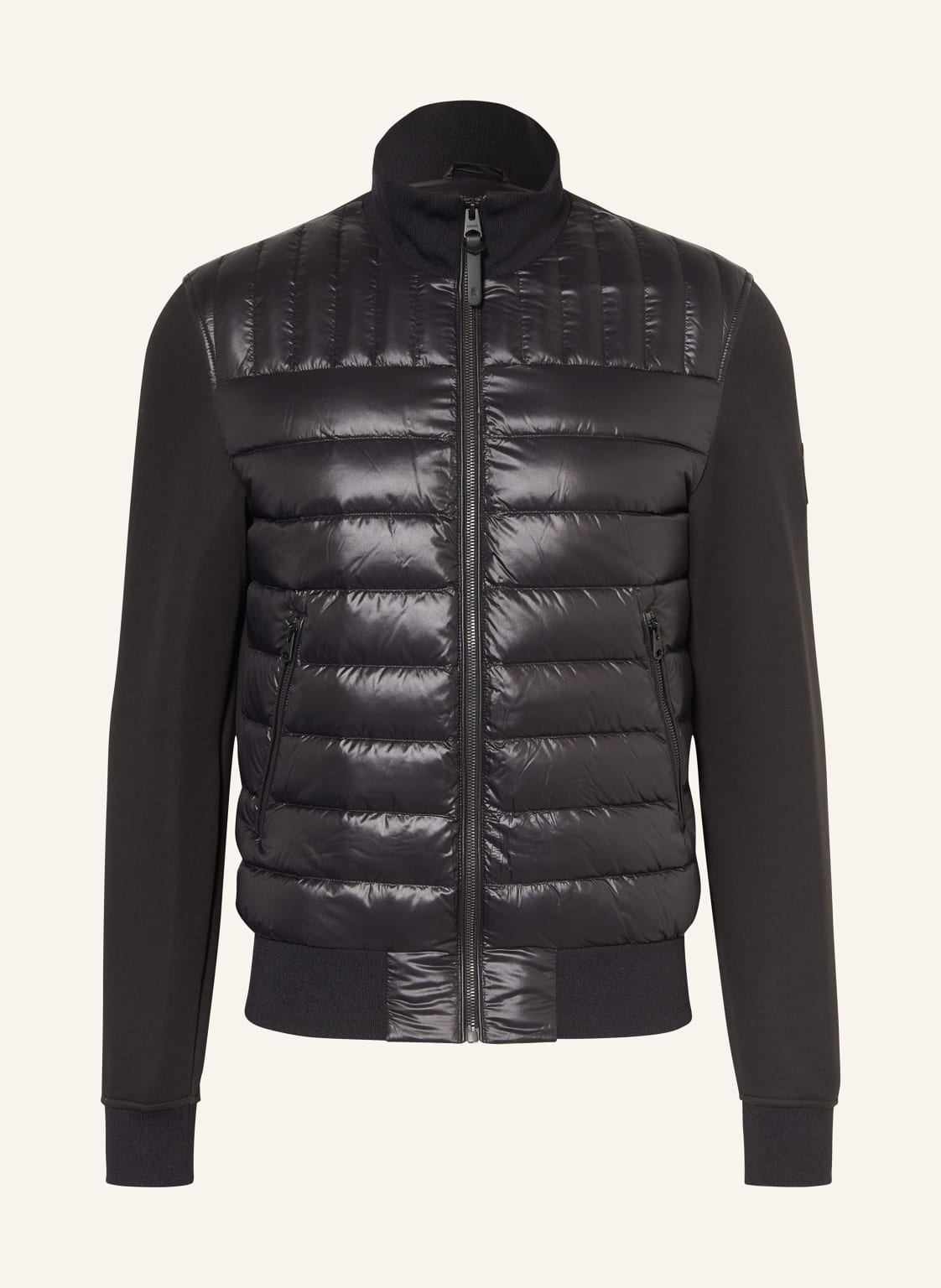 Mackage Daunenjacke Collin Im Materialmix schwarz von Mackage