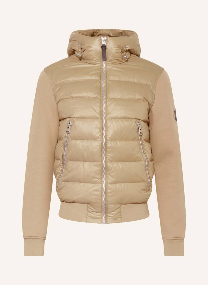 Mackage Daunenjacke Frank-R Im Materialmix braun von Mackage