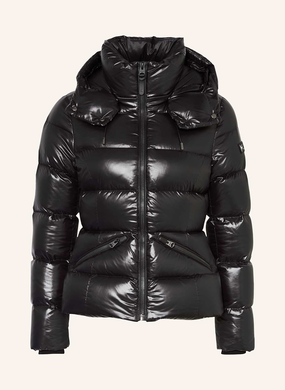 Mackage Daunenjacke Mit Annehmbarer Kapuze schwarz von Mackage