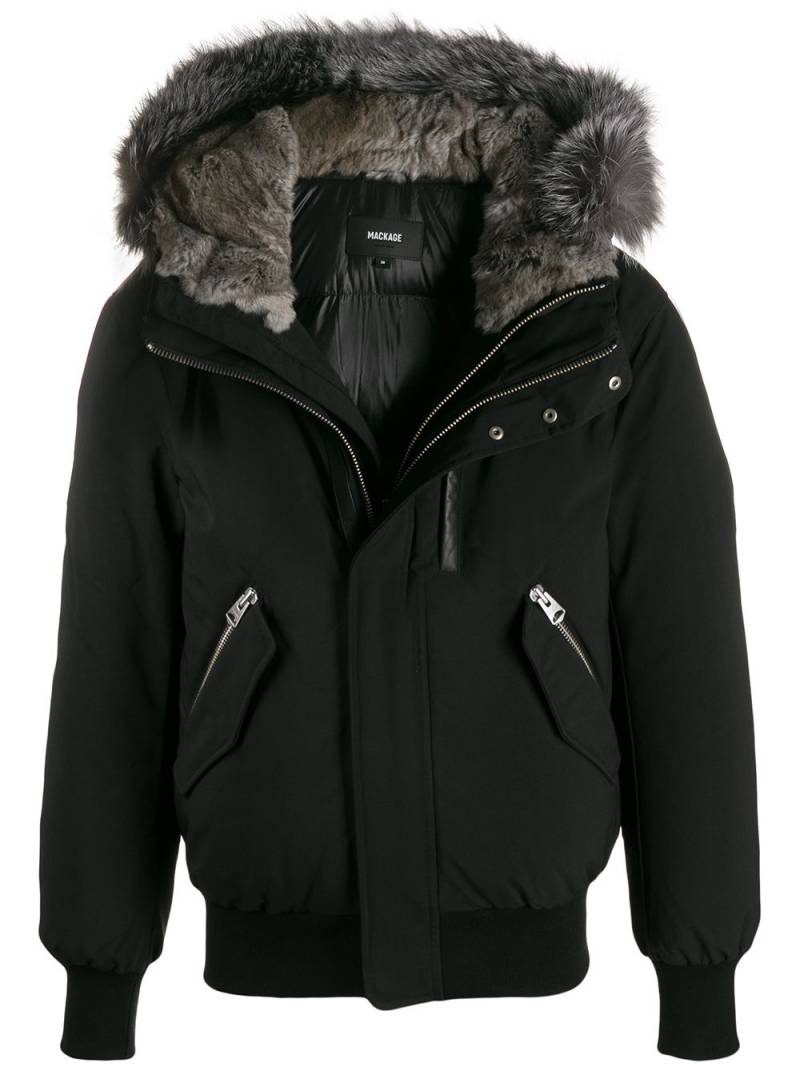 Mackage Dixon padded hooded jacket - Black von Mackage