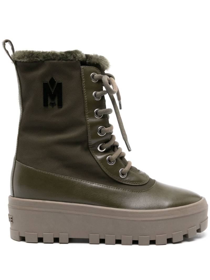 Mackage Hero-W shearling-lined ankle boots - Green von Mackage