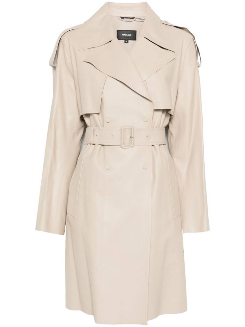 Mackage Medora trench coat - Neutrals von Mackage