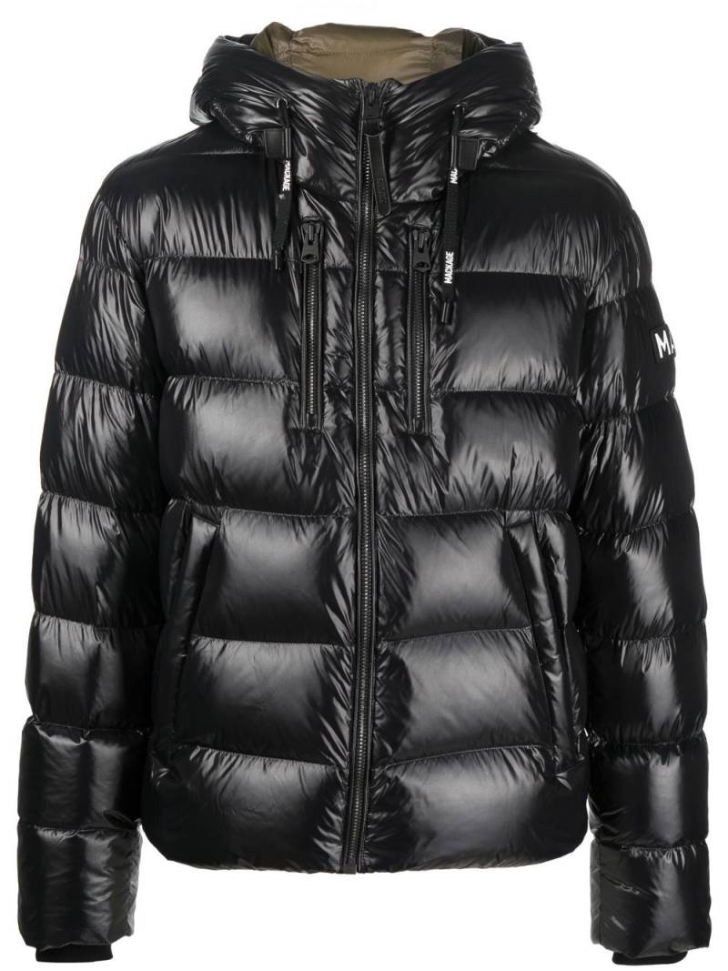 Mackage Victor padded hooded jacket - Black von Mackage