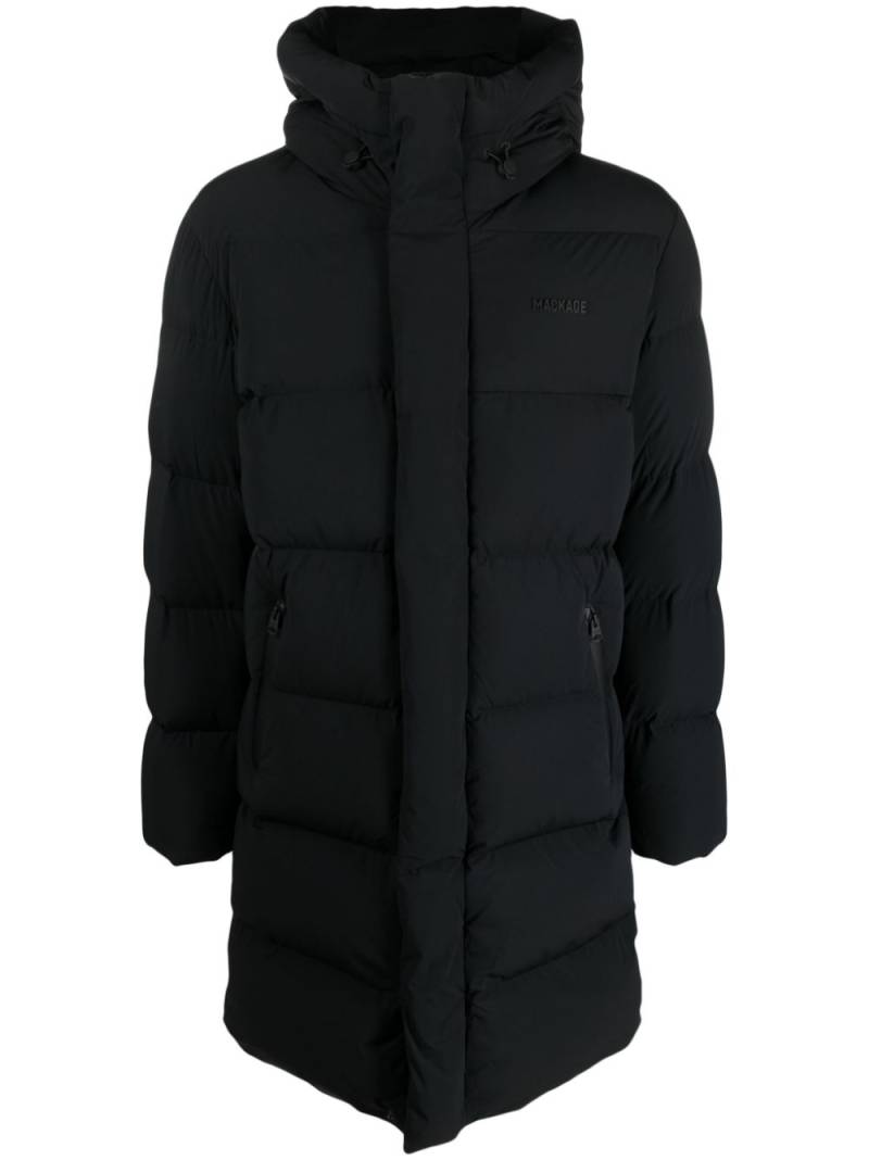 Mackage logo-embossed padded coat - Black von Mackage