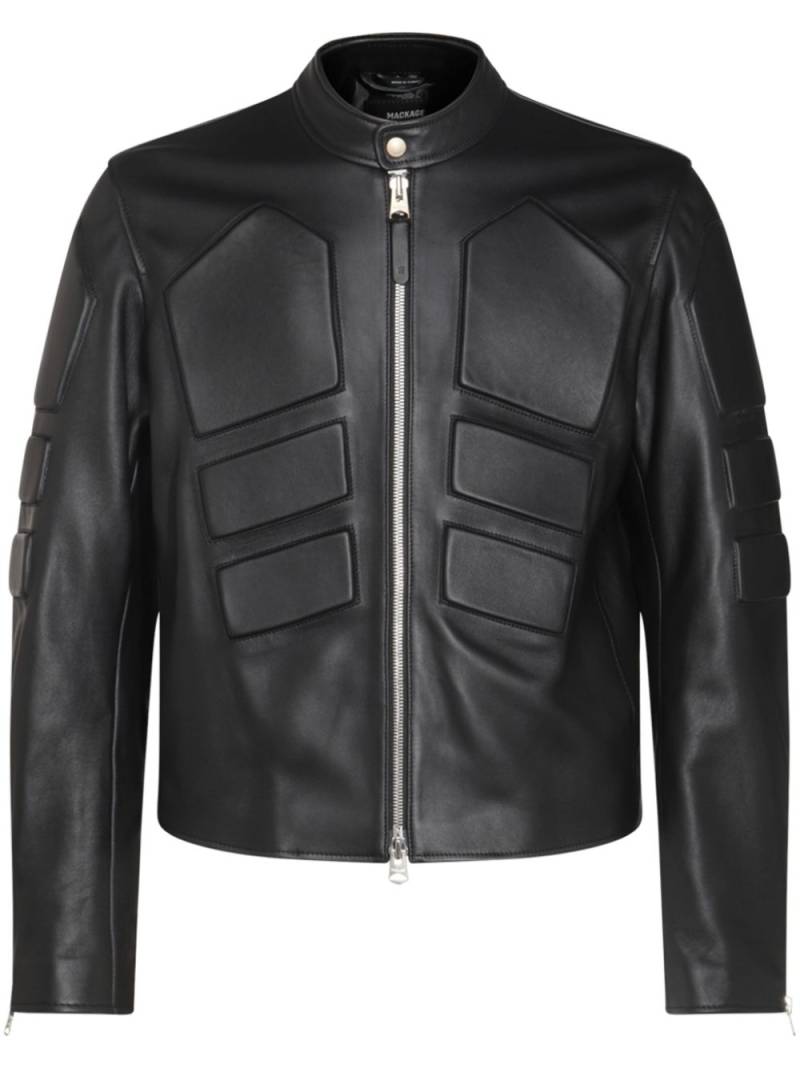 Mackage panelled leather jacket - Black von Mackage